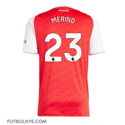 Camiseta Arsenal Mikel Merino #23 Primera Equipación 2025-26 manga corta Camiseta Arsenal Mikel Merino #23 Primera Equipación 2025-26 manga corta